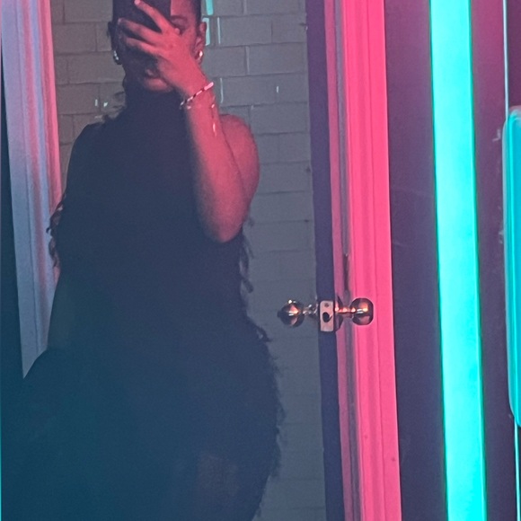 Mesh mini dress - Picture 2 of 3